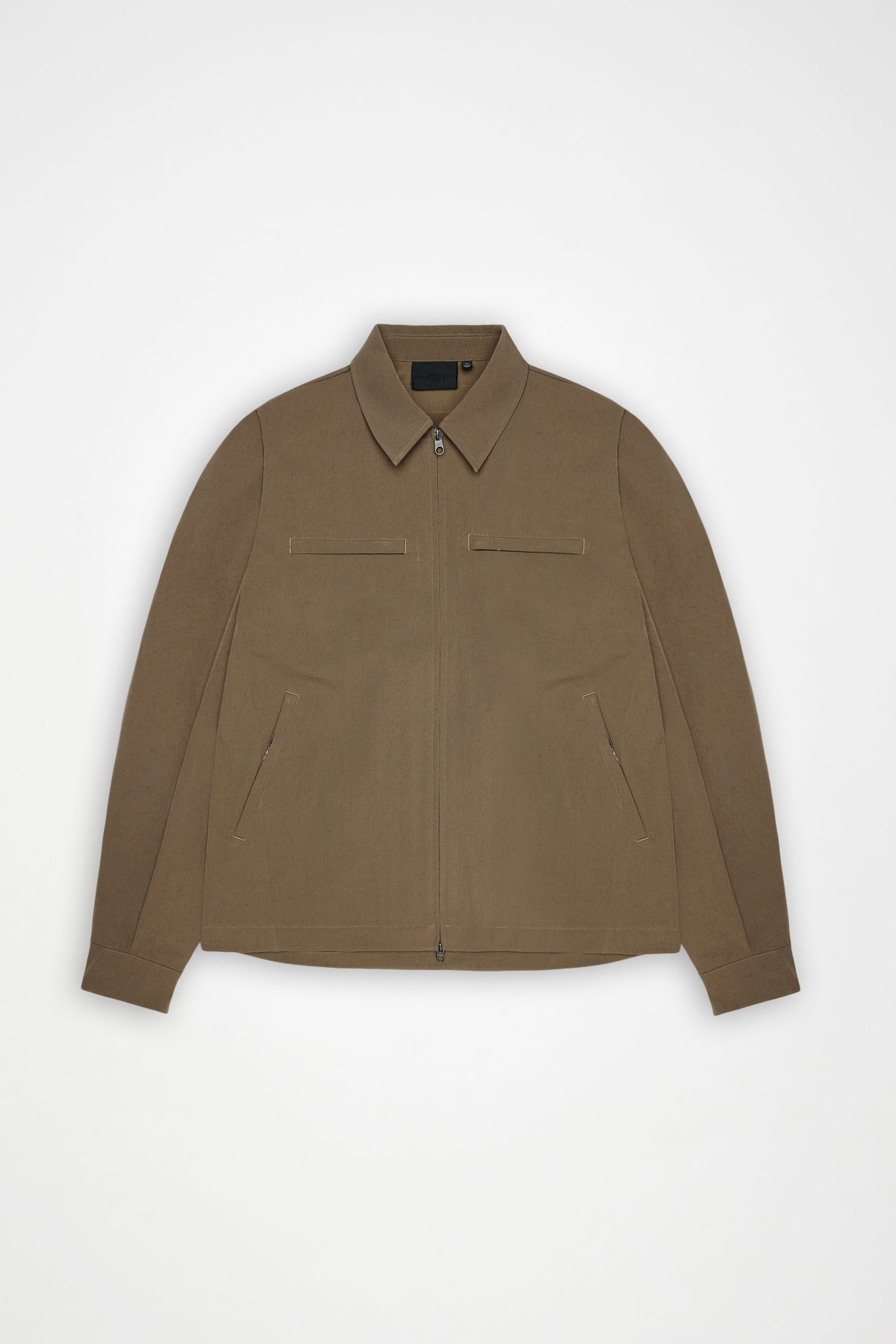 RAINS Tech Woven Overshirt Splinter Long Sleeve